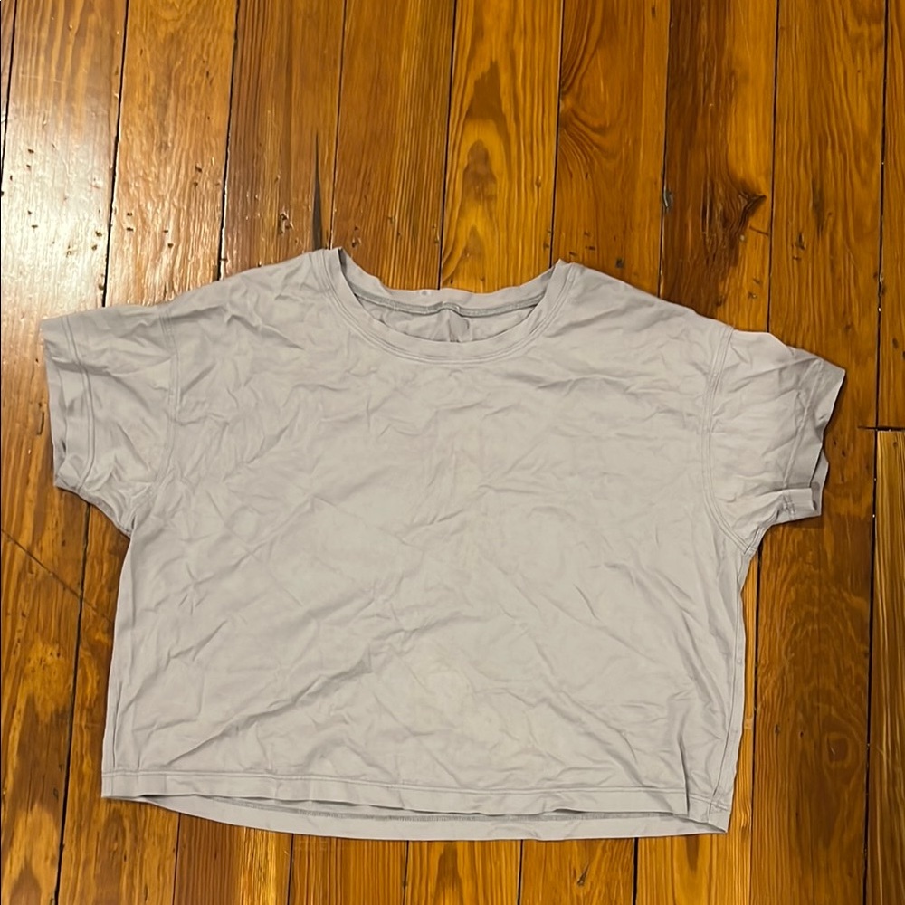 Lululemon cropped tee - lavender